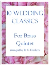 10 Wedding Classics for Brass Quintet P.O.D. cover